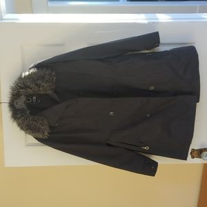 North Face Parka, Dark Grey, WXL